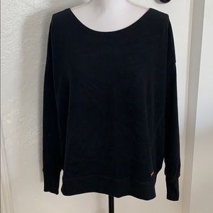 BNWT black Italian fleece